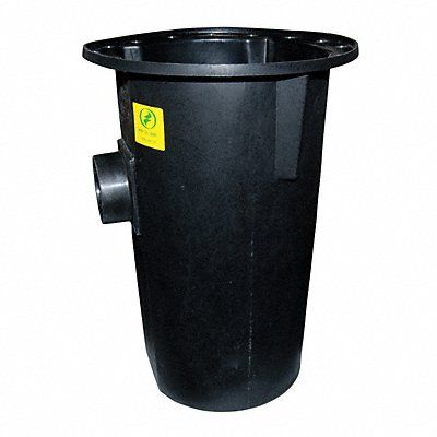 Sewage Basin Cap. 30.0 gal. Polyethylene