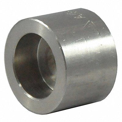 Round Cap 304 SS 1 Pipe Size Class 3000