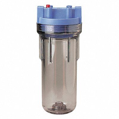 Filter Housing 12-5/8 H 5-1/4 W Clear