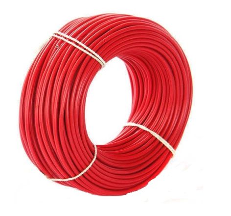 Havells Life Line Plus 1 Sq. mm HRFR PVC Insulated Flexible Cable Red 90 m