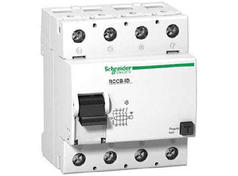 Schneider 16905 125 A 30 mA Residual Current Circuit Breaker