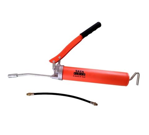 Tata Agrico Lever Type Rigid Extension and Flexible Hose Grease Gun 500 Gms GGN006