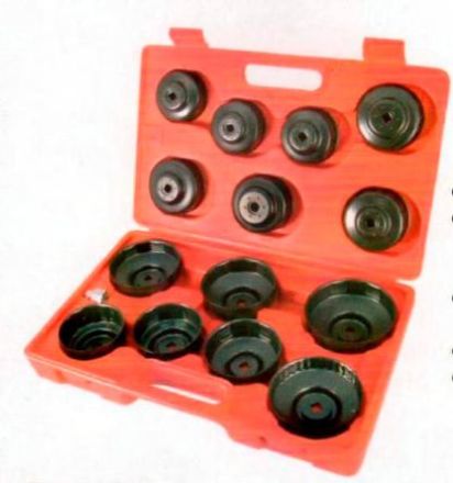 Dayton 15 Pcs Oil Filter Wrench Set FW-1500