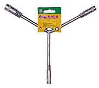 Eastman 8 x 10 x 12 mm Y-Handle Socket Wrench E-2220