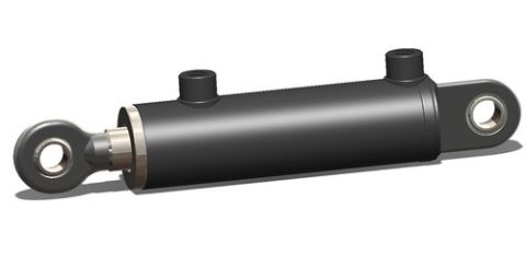 TMC Pneumatics 200 mm Bore 300 mm Stroke Hydraulic Cylinder