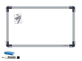 Nechams 4'x3' White Board Magnetic Economy Series XWBMG43TF