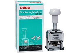 Oddy NM-607 Auto Numbering Machine 6 Digits With JAPANESE FONT STYLE & Spare Parts