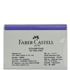 Faber Castell Medium FC-Stamppad Violet Stamp Pad