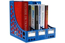 Solo FS 301 Blue File & Book Rack