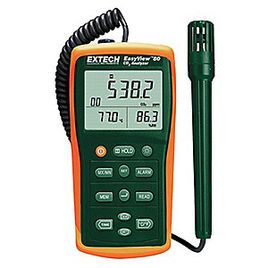 EXTECH 10 to 95% 20,000 Continuous Readings; 99 Manual Readings Back Lighted LCD