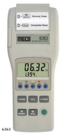 Meco 6363 Battery Capacity Tester Voltage Range 4V to 40V