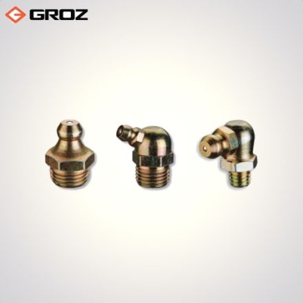 Groz 8.0 X 1.0 mm taper Thread Grease Fittings  GFT/8/1_le_ge_002