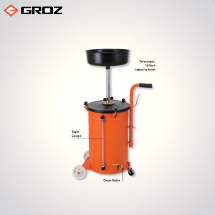 Groz 50 Ltr. Waste Oil Drain  Gravity Feed WOD/50G_le_woh_003