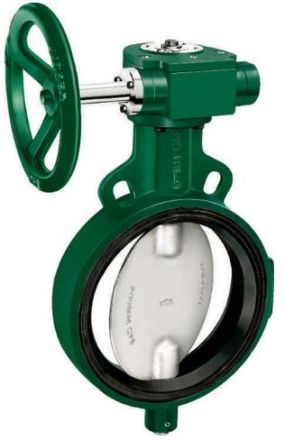 Zoloto 350 mm PN16 Pressure Class Wafer Type Butterfly Valve - 1078A