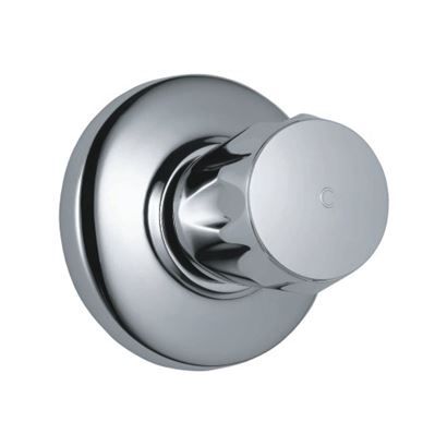 Jaquar Continental Flush Cock With Wall Flange - CON-CHR-1081KN