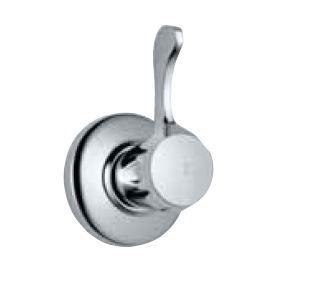 Jaquar Continental 25mm Flush Cock With Flange - CON-CHR-1081A