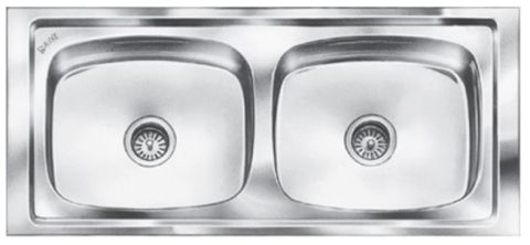 Nirali Graceful Glory 510 x 410 x 200 mm Bowl Size Satin Kitchen Sink