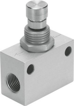 Festo GRA-1/4-B 1/4 Inch Onetoway flow control valve