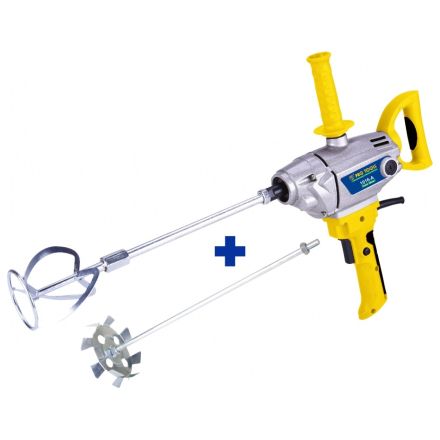 Pro Tools 140 mm Paint Putty Mixer with 2 Rod 1050W 1016 A