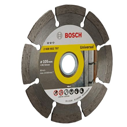 Bosch 105 mm Diamond Cutting Disc Expert for Universal 2608602797