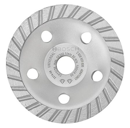 Bosch Silver Diamond Cup Wheel 2608603606 (4inch)