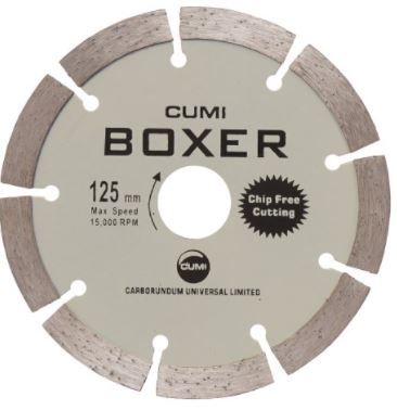 CUMI 125 mm Boxer (9 Cut) Marbles & Granite Cutting Blade