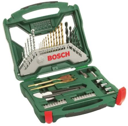 Bosch 50 Pcs Titanium X-Line Drill set 2607019327