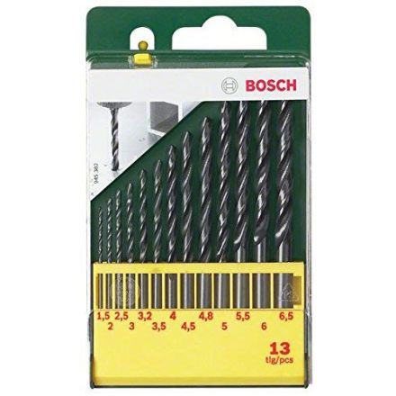 Bosch 13 Pcs HSS-R Metal Drill Bit Set 2607019441