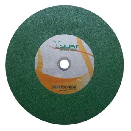 YURI Green Cutting Wheel 14 Inch Pack of 25 Pcs