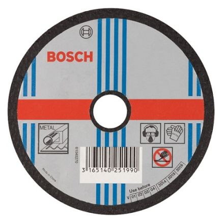 Bosch 4 Inch Straight Cutting Wheel for Metal 100 X 2.5 X 16 mm