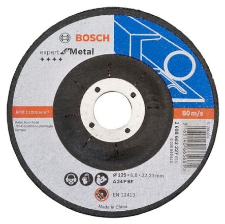 Bosch 5 Inch Grinding Wheel with Depressed Centre Pack of 20 Pcs
