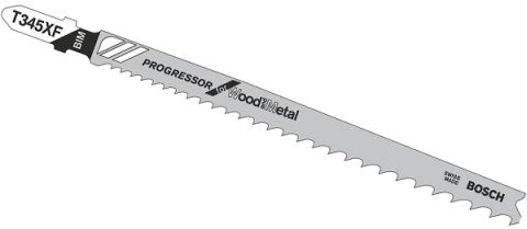 Bosch Jig Saw Blade (Teeth Length - 106 mm) 2608634994