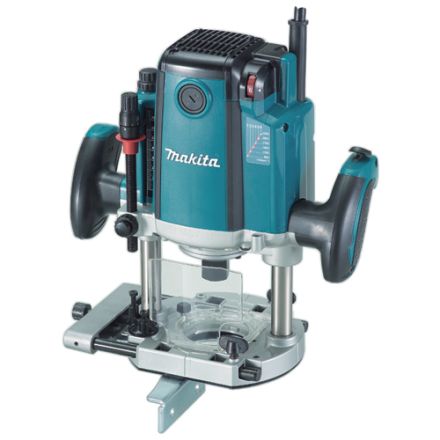 Makita 12 mm 2100W Variable Speed Plunge Router with Electric Brake RP2301FC
