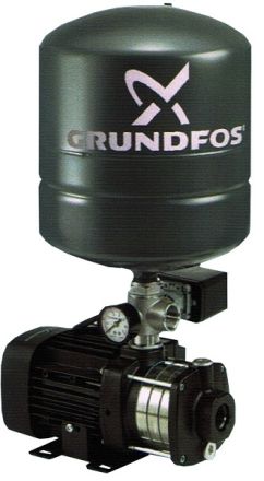 Grundfos Booster Pressure Pump Tank Capacity 24 Ltr CM 5-4 (0.9 HP)